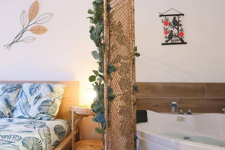 Appartement de vacances pour 4 personnes, avec Jacuzzi