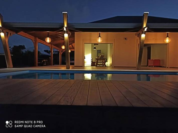 Location de vacances pour 7 personnes, avec piscine ainsi que jardin et vue, adapté aux familles à Anse-Bertrand - 2