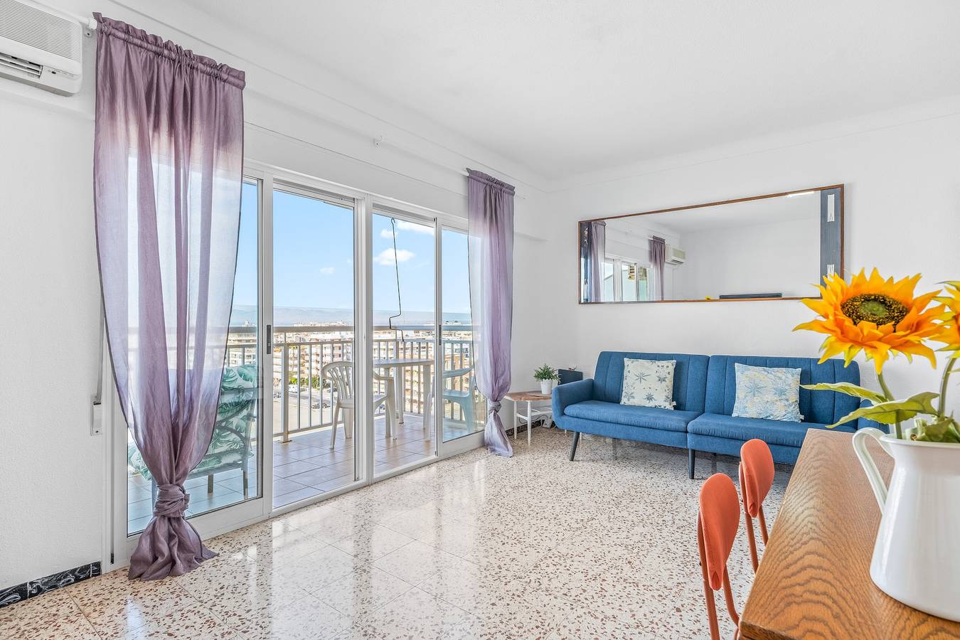 Hel leilighet, Ferieleilighet for 6 personer med balkong in Santa Pola, Costa Blanca