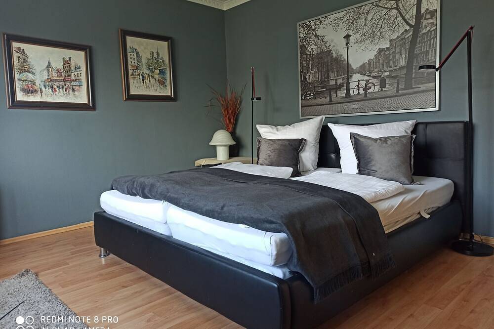 Svens -Bungalow 140 qmferienhaus bis 8 P/Bungalow//Palmengarten und Pool, 3Dz in Steinfurt, Münsterland