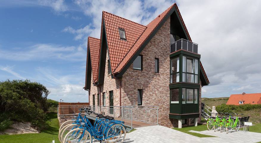 Ferienhaus für 10 Personen, mit Balkon und Balkon/Terrasse sowie Terrasse und Garten auf den Ostfriesische Inseln