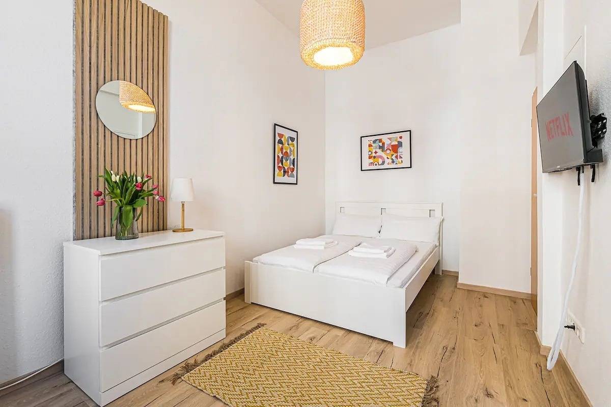 Apartamento vacacional entero, * Zentral | parknah | Küche | Netflix * in Leipzig Mitte, Leipzig