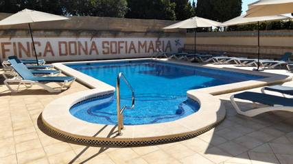Casa rural para 6 personas, con piscina además de jardín y vistas, Se admiten mascotas en San Pedro del Pinatar