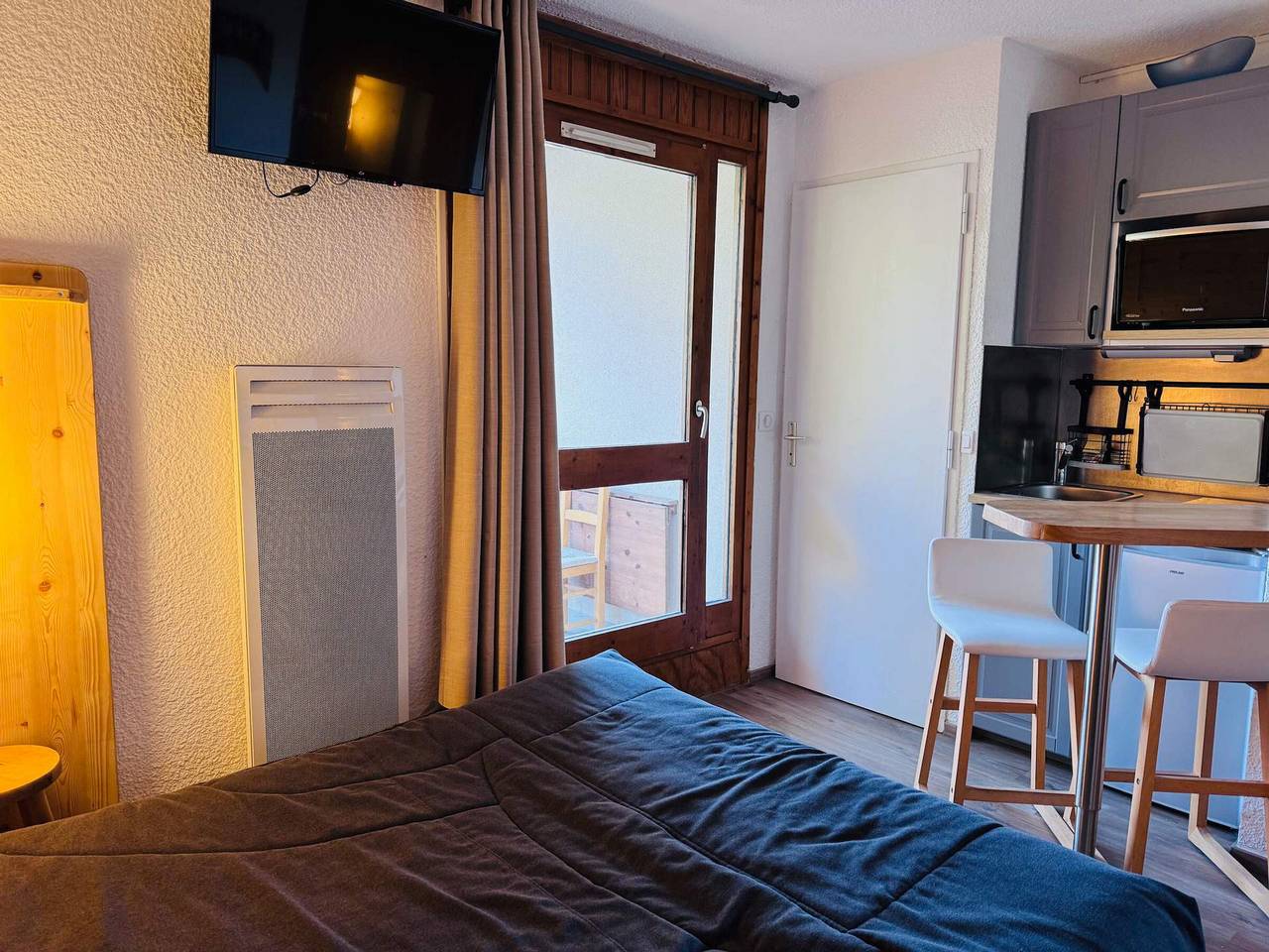 Studio entier, Studette cosy pour 2 aux Deux Alpes avec balcon in Mont-de-Lans, Les Deux Alpes