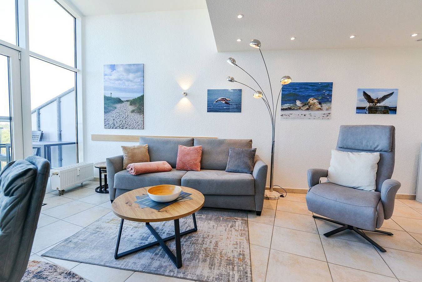Ganze Wohnung, Exklusives Penthouse über dem Meer mit direkter Seesicht & elegantem Wohnstil in Sahlenburg Strand, Cuxhaven