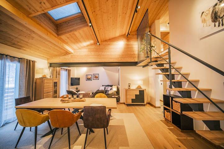 Location de vacances pour 10 personnes, avec balcon à Les Houches