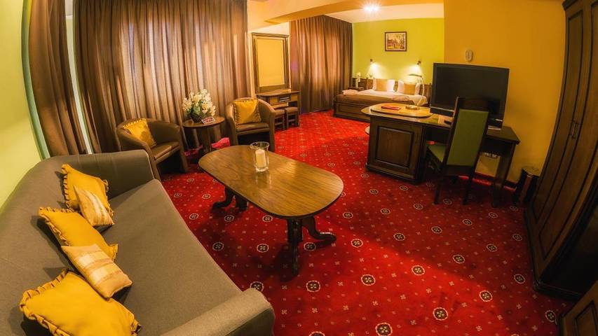 Station pour 3 personnes, avec piscine et jacuzzi ainsi que sauna et jardin dans Mureș - 4