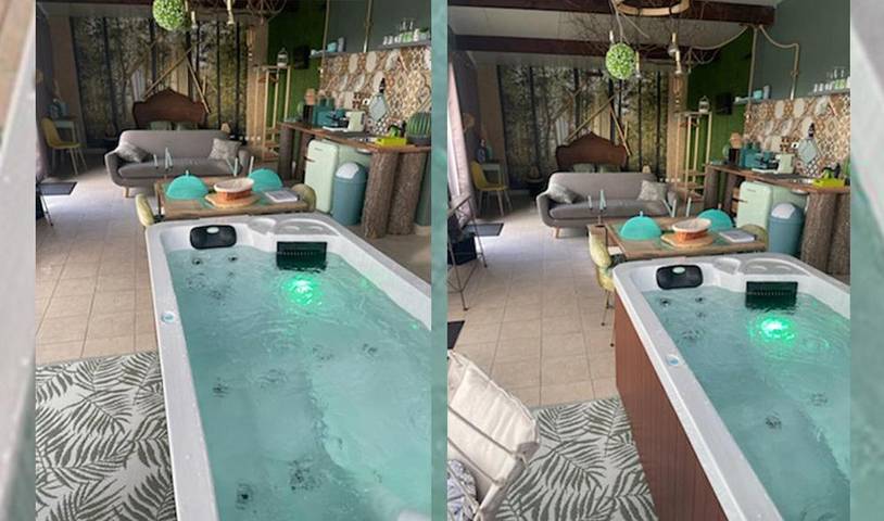 Location de vacances pour 2 personnes, avec jardin et jacuzzi, animaux acceptés à Grand-Laviers - 2