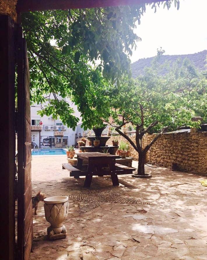 Casa rural para 18 personas, con vistas además de jardín y piscina en Arbuniel - 4