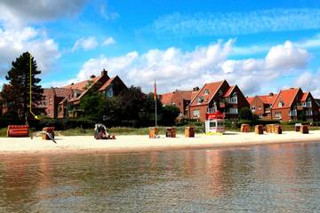 Ferienwohnung für 2 Personen, mit Terrasse und Seeblick in Eckernförde