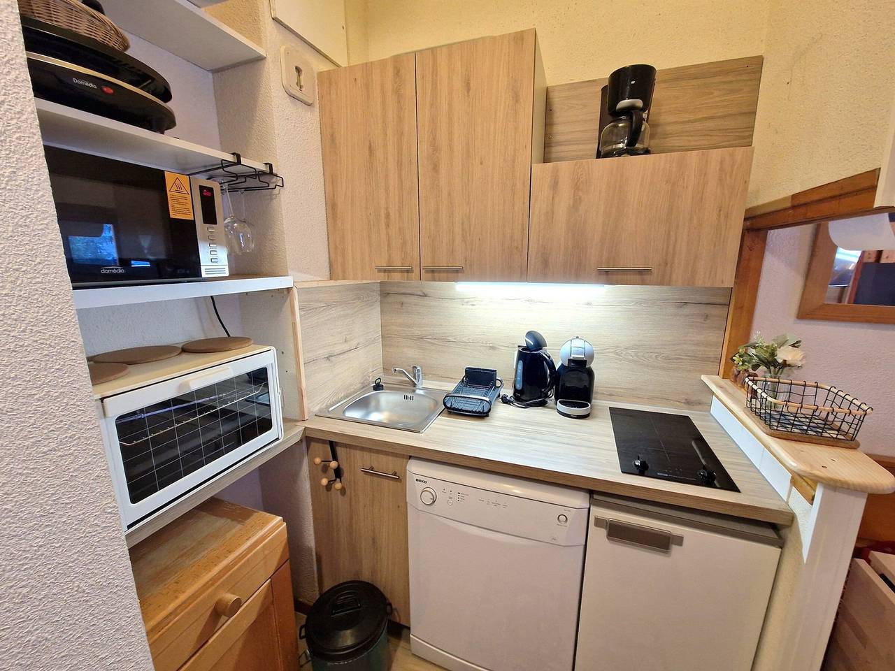 Apartamento entero, Apartamento de 2 habitaciones para 4 personas, 25m², en el centro de la estación in Valfréjus, Modane