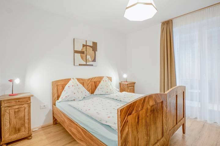 Vakantiewoning voor 4 personen, met tuin en balkon in Olang