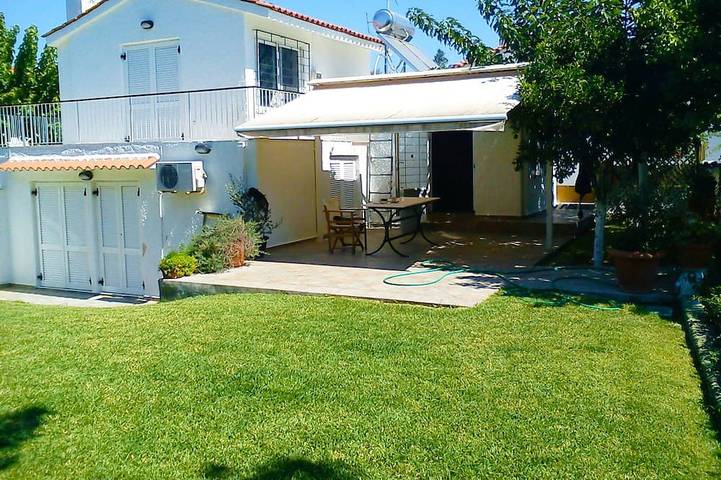 Ferienhaus für 7 Personen, mit Garten und Balkon