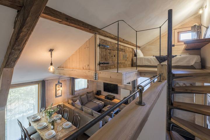 Gîte pour 2 personnes, avec terrasse dans Les Bossons - 2