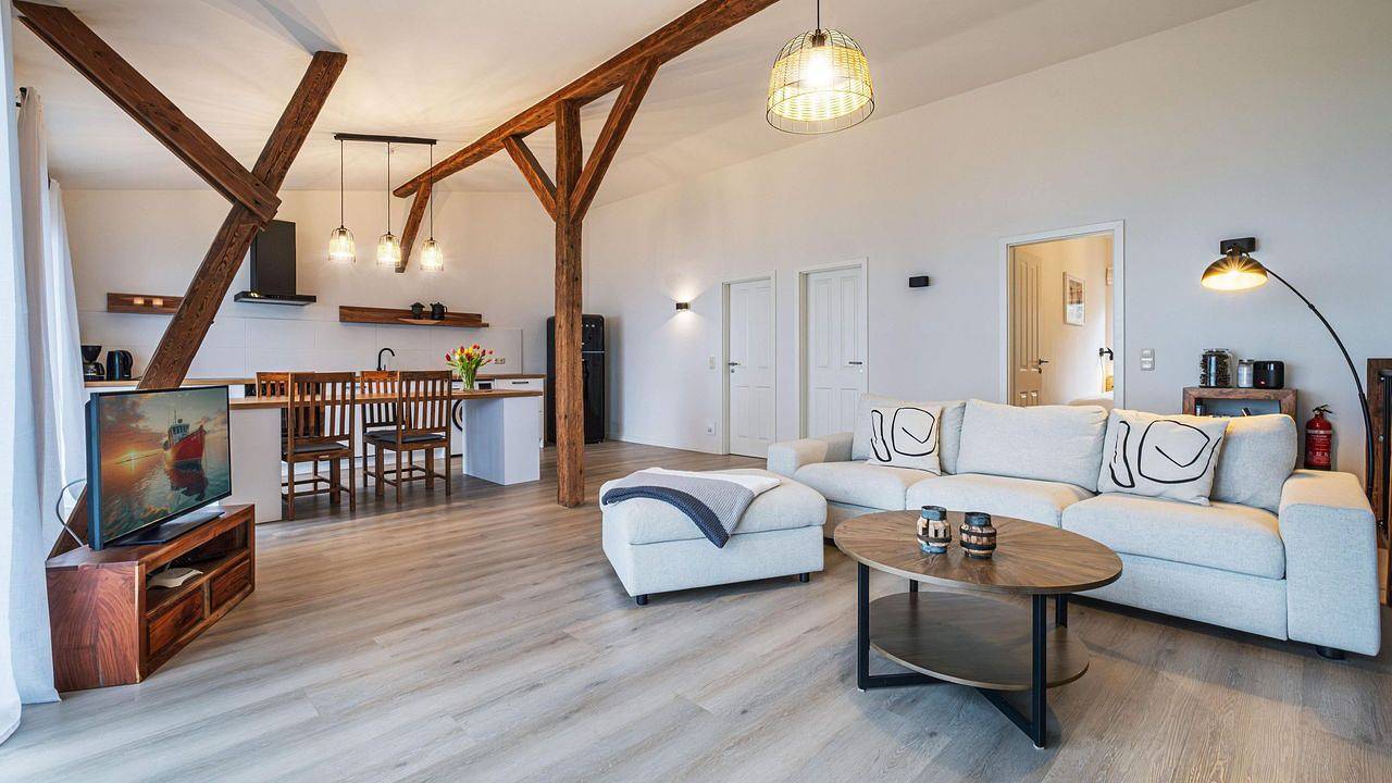 Ganze Ferienwohnung, Ferienwohnung für 4 Personen (105 m²) in Steinbergkirche in Quern, Steinbergkirche