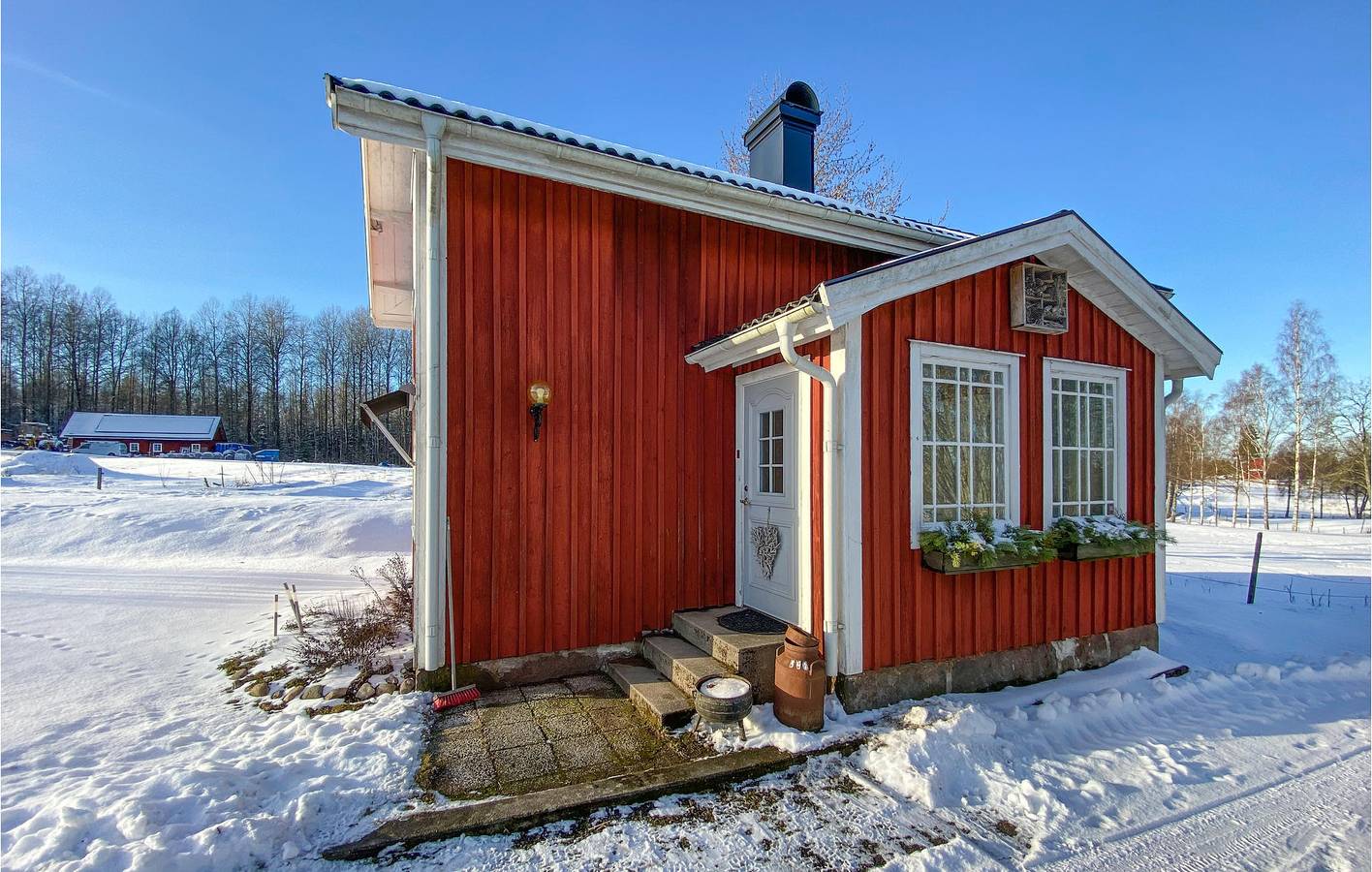 Ferienhaus für 5 Personen mit Terrasse in Hestra, Isaberg