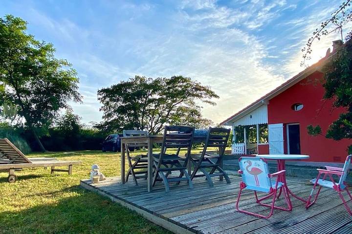 Location de vacances pour 8 personnes à Saint-Martin-de-Hinx