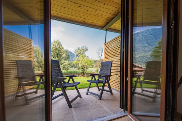 Ferienwohnung für 4 Personen, mit Garten und Sauna sowie Seeblick am Luganersee - 4