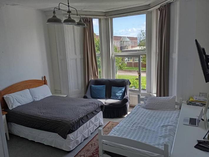 Pension voor 3 personen, met uitzicht in Wales