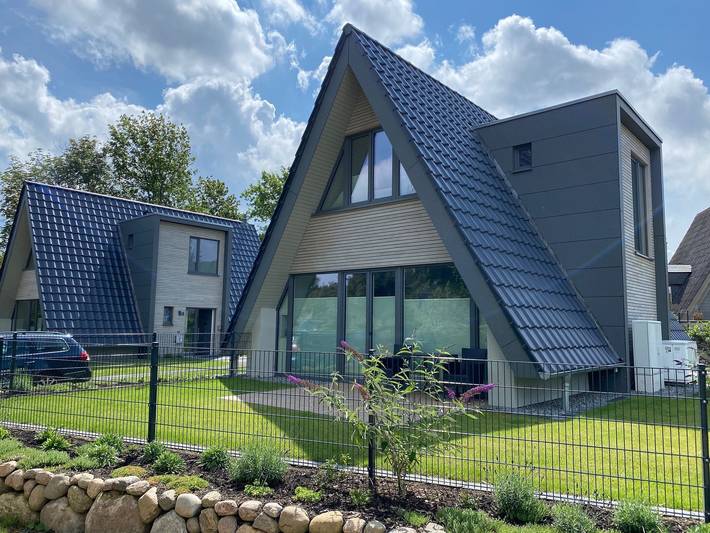 Ferienhaus für 5 Personen, mit Terrasse und Garten sowie Sauna in Damp