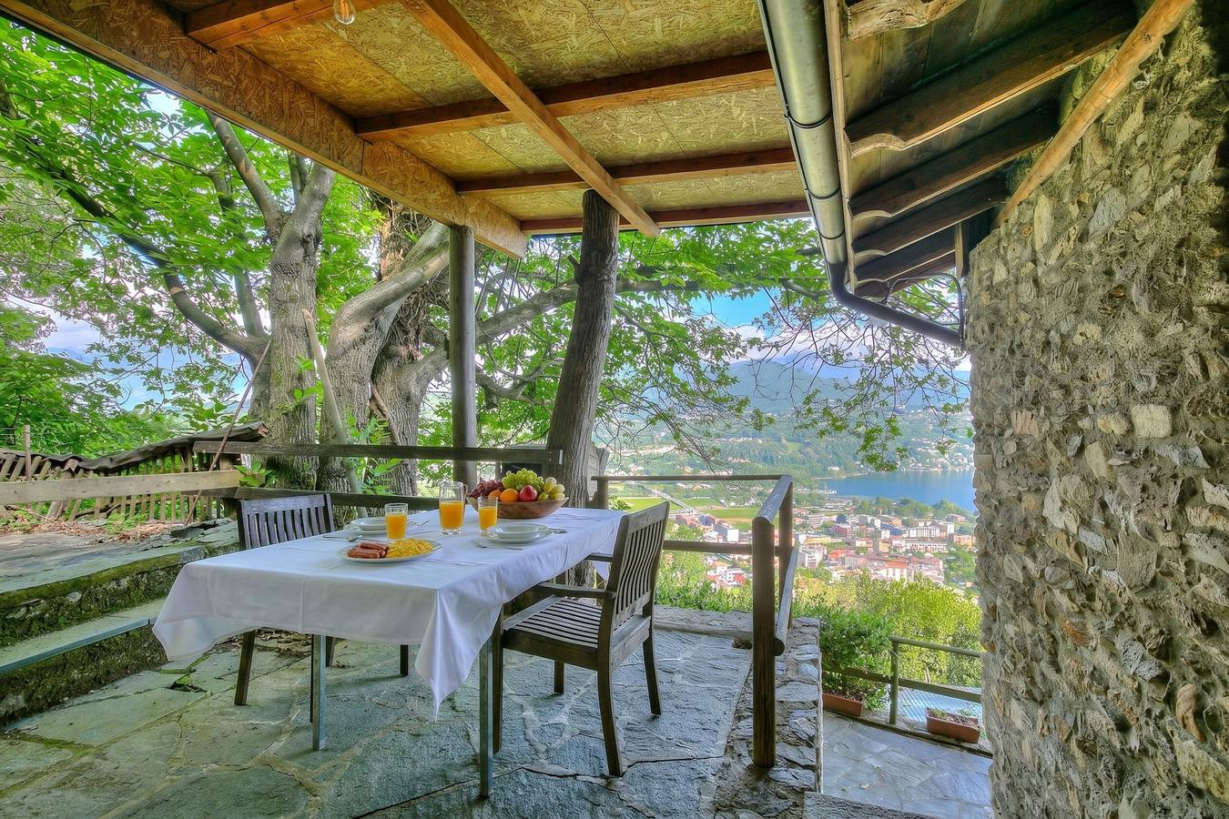 Maison de vacances pour 2 personnes avec vue sur le lac in Bioggio, Lac de Lugano