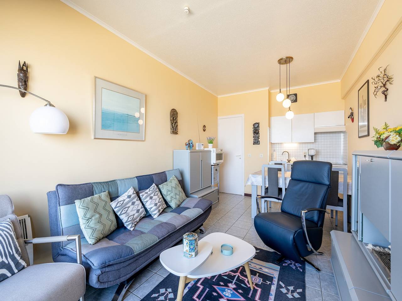 Ganze Wohnung, Studio Zeedijk mit Meerblick in Blankenberge, Belgische Küste