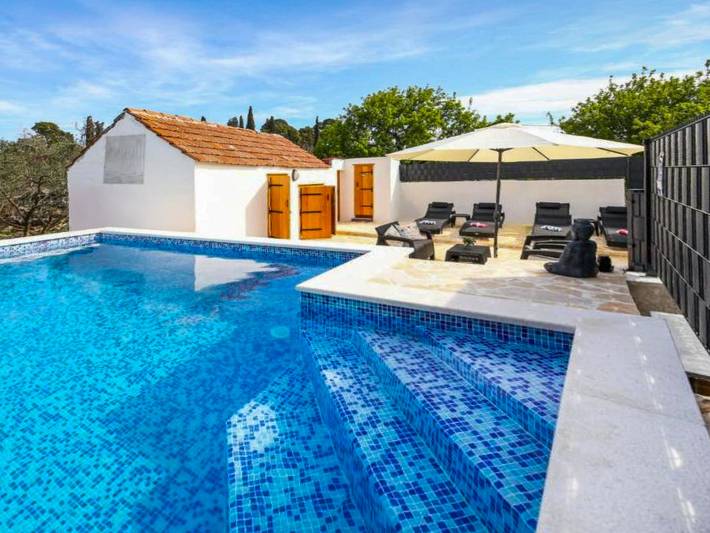 Ferienhaus für 6 Personen, mit Terrasse