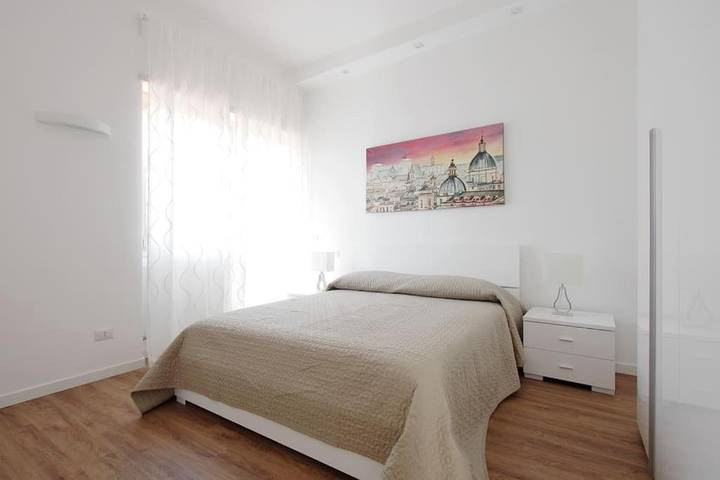 Loft per 3 persone, con balcone e panorama a Ostia