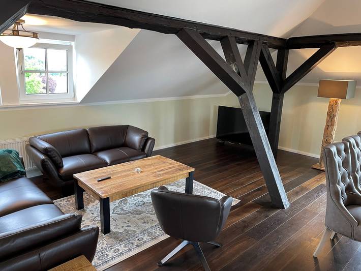 Ferienwohnung für 4 Personen, mit Balkon und Garten sowie Seeblick und Ausblick in Klein Upahl - 2