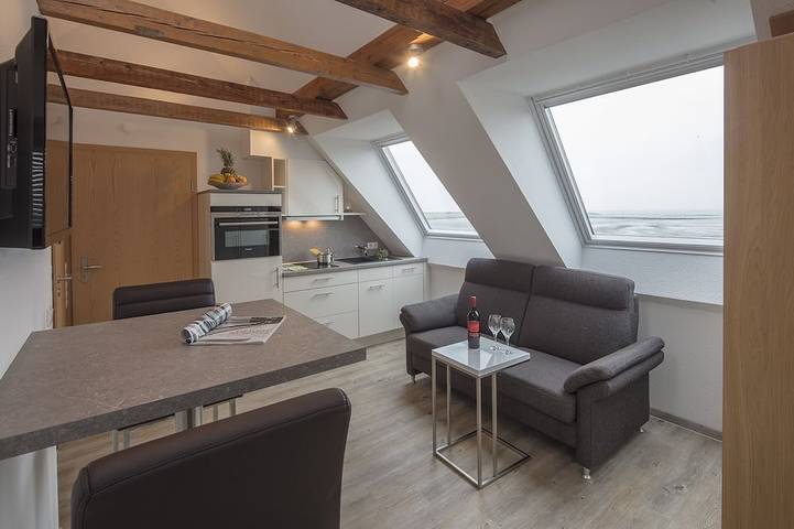 Ganze Wohnung, Wohnung 3 Mit Meerblick in Norderney