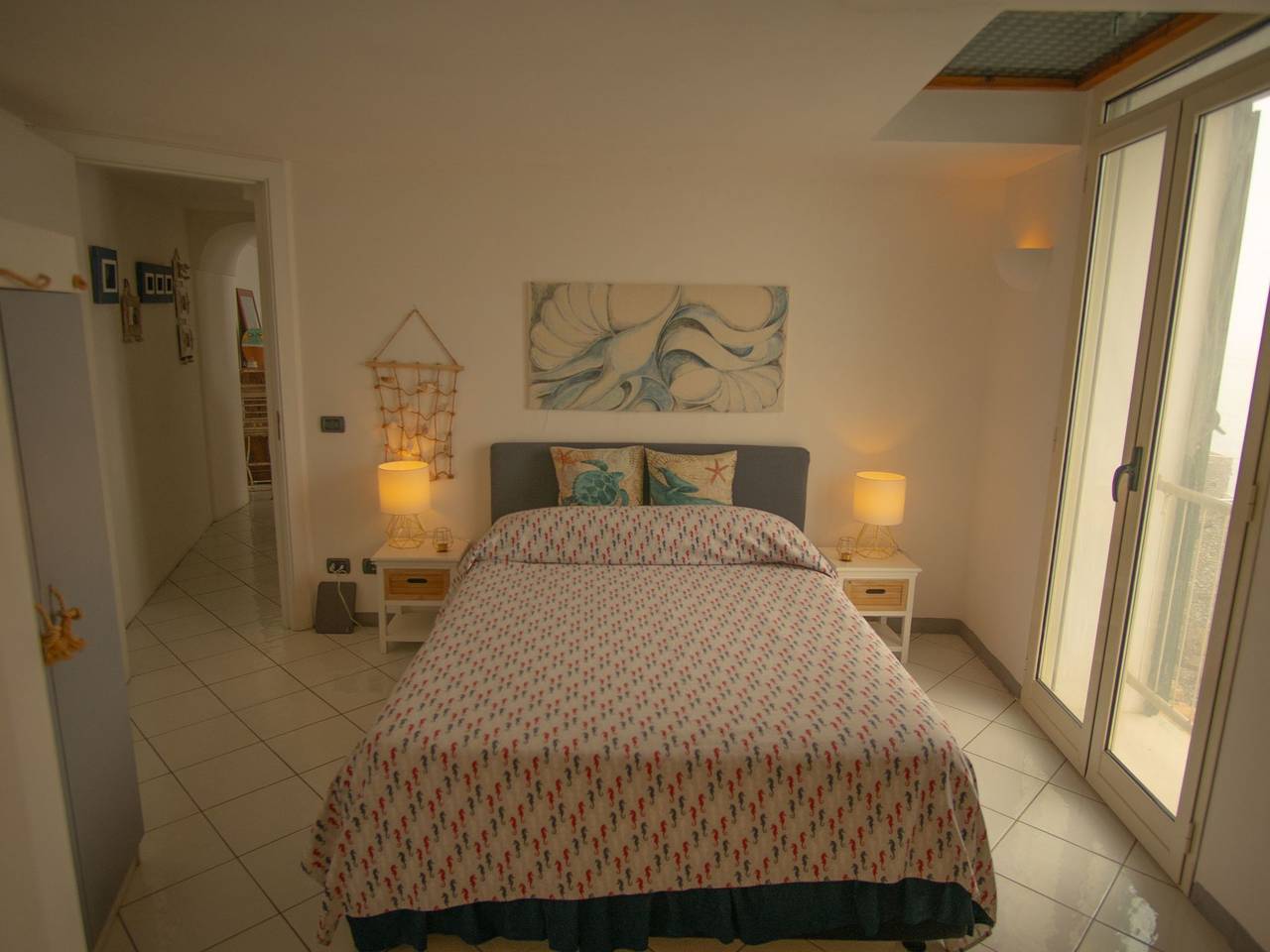 Villa mit Blick auf das Meer an der Amalfiküste in Furore, Amalfiküste