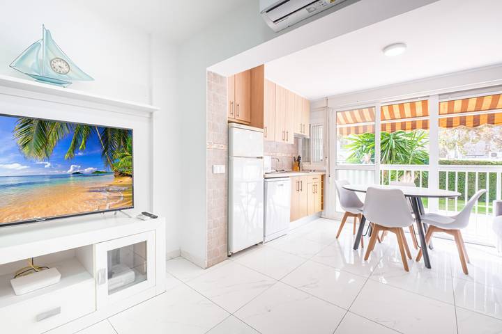 Apartamento para 4 personas, con jardín, Familias con niños en Playa de Levante