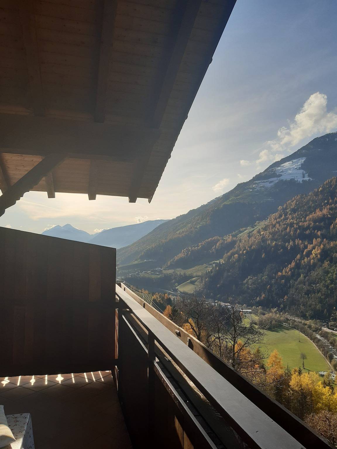 Ganze Wohnung, Gemütliche Ferienwohnung Strickerhof 2 mit Bergblick & Balkon in Sant'Orsola, St. Leonhard in Passeier