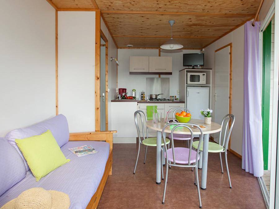 Camping Sea Green Emeraude - Chalet 5 personas - Confort 2 habitaciones in Saint-Briac-sur-Mer, Región de Saint-Malo