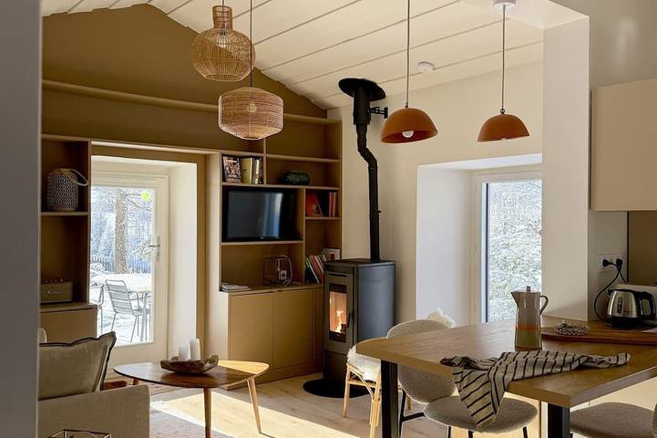 Gîte pour 2 personnes, avec Terrasse