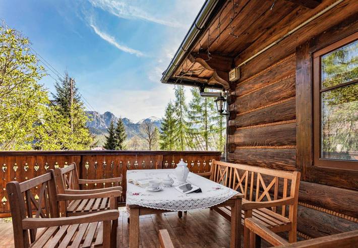 Domek letniskowy dla 14 osób, z ogród i sauna oraz widok, zwierzęta dozwolone w Kościelisko