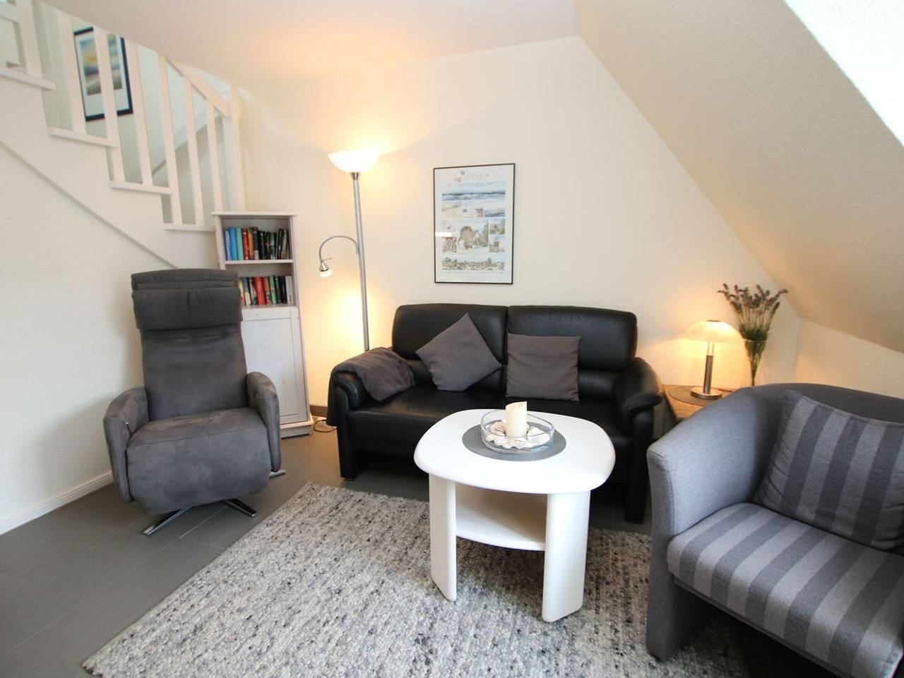 Ganze Ferienwohnung, Lüttmarsch 13, Whg. 9 - Ferienwohnung mit 2- Zimmern auf ca. 35m² in Wyk auf Föhr (Stadt), Wyk auf Föhr
