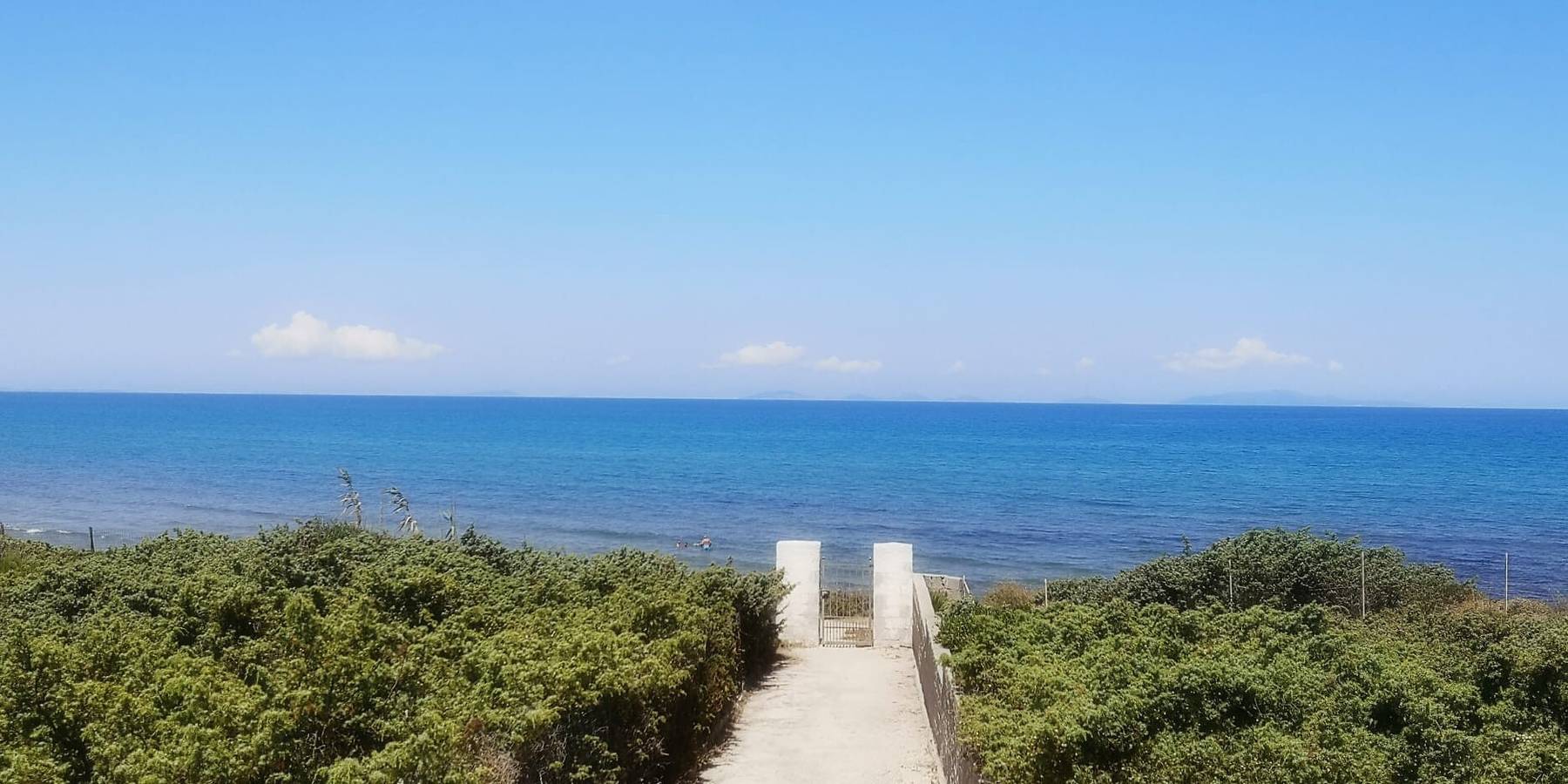 Villa 'Giardino sul Mare' mit Meerblick, privater Terrasse und Wlan in Spiaggia III Pettine, Sorso