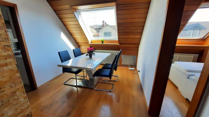 Ferienwohnung für 4 Personen, mit Balkon und Garten sowie Ausblick in Lörrach - 4