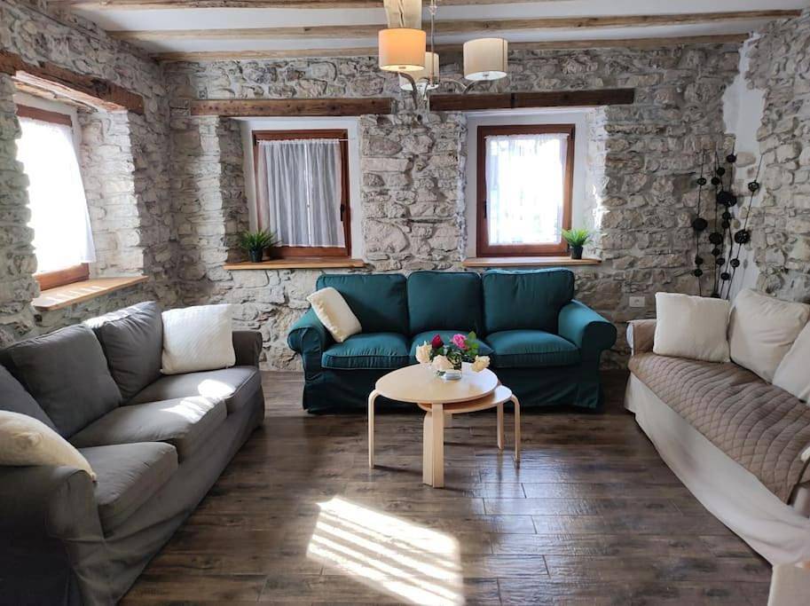 Casa di Volce - 1801 Stone House in Tolmin, Slowenien