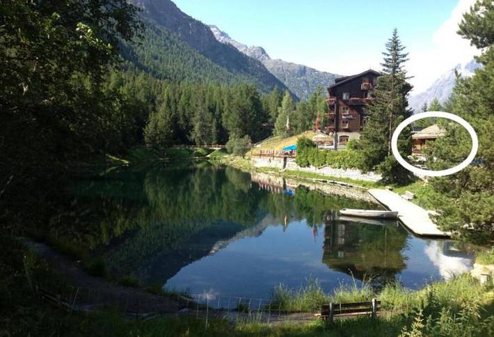 Maison d’hôte pour 3 personnes, avec jardin ainsi que vue et vue sur le lac dans Valais - 4