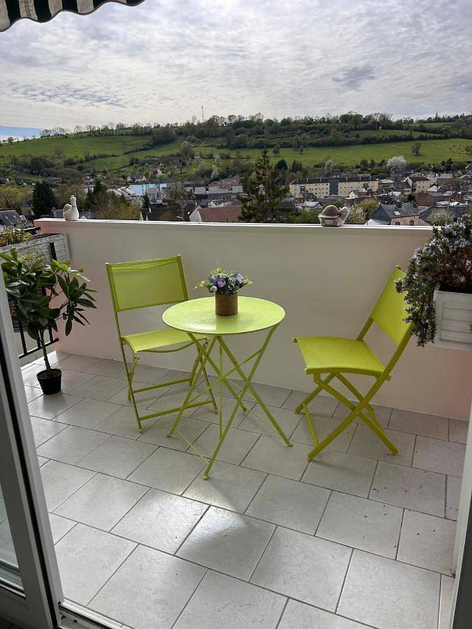 Appartement de vacances pour 4 personnes, avec balcon et vue