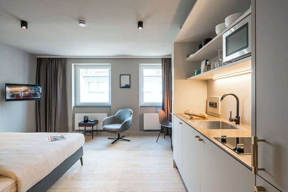 Ganze Wohnung, Design Studio Apartment Frankfurt Bahnhofsviertel in Bahnhofsviertel (Frankfurt), Frankfurt