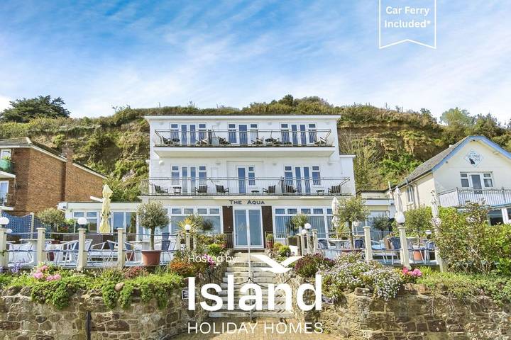 Holiday rental for 2 people, with balcony, child-friendly in Shanklin