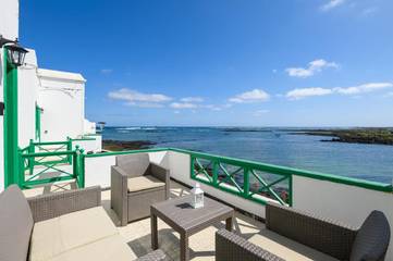 Gîte pour 4 personnes, avec balcon à Orzola