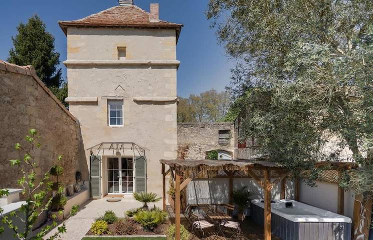 Maison de vacances pour 4 personnes, avec jardin et jacuzzi