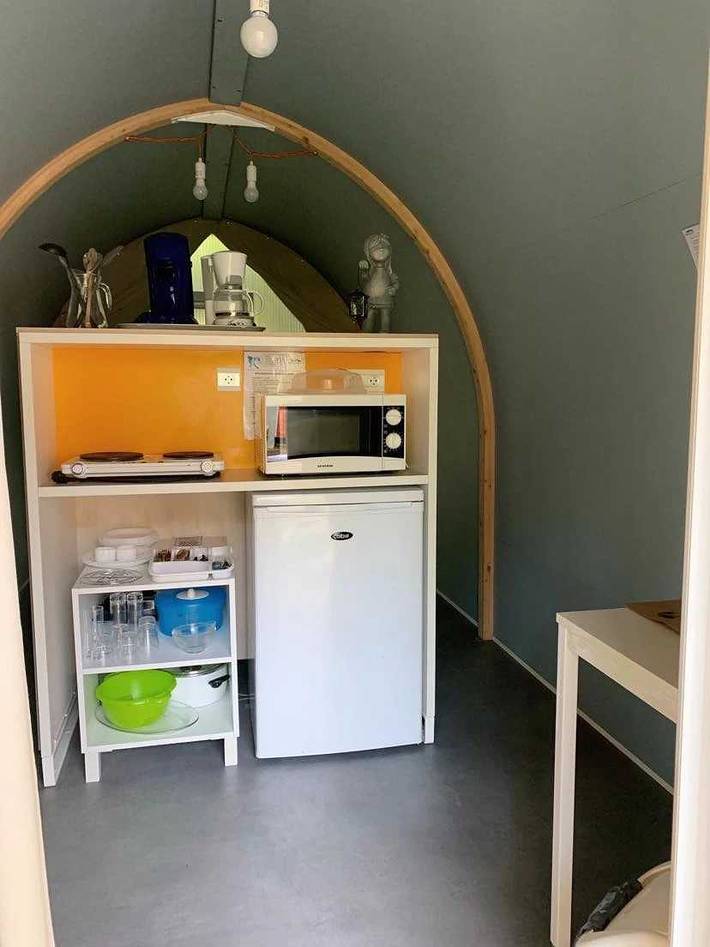 Tente pour 2 personnes, avec jacuzzi ainsi que bassin pour enfant et sauna en Loire-Atlantique - 3