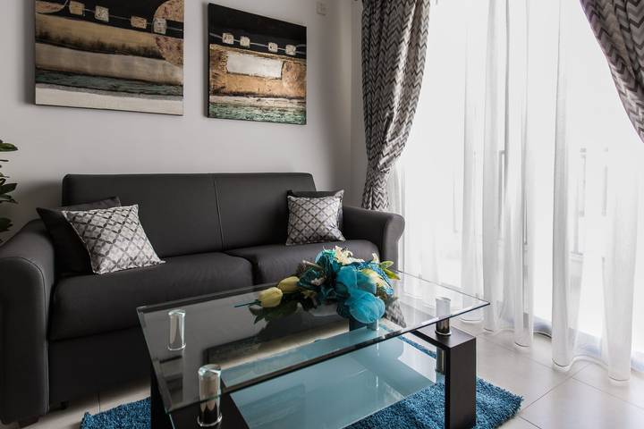 Ferienwohnung für 4 Personen, mit Balkon - 1