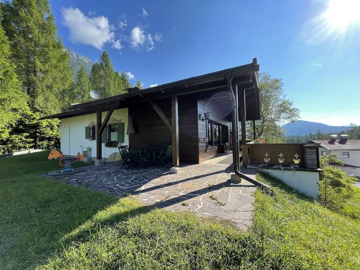 Hütte für 6 Personen, mit Pool und Garten sowie Sauna, kinderfreundlich in Leutasch - 2