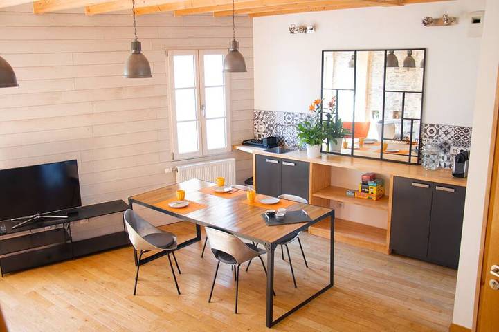 Maison de vacances pour 6 personnes, avec Terrasse et Jardin